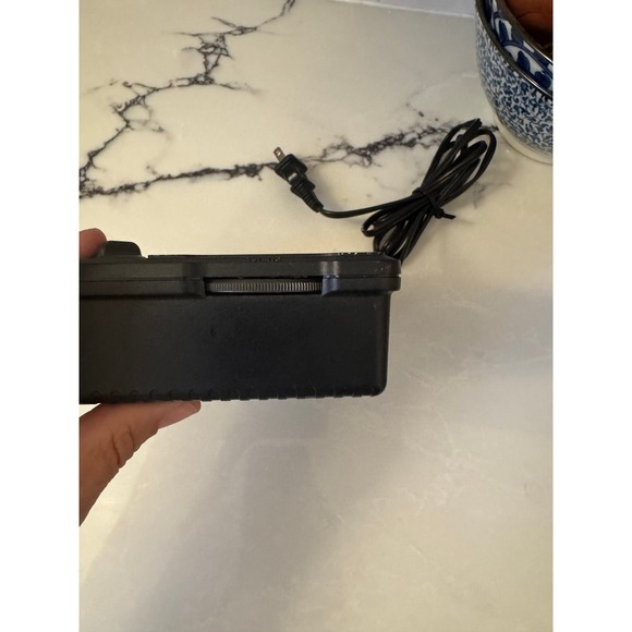 Vintage GE Digital Alarm Clock Radio Woodgrain Finish Tested & Working Retro - Picture 6 of 6